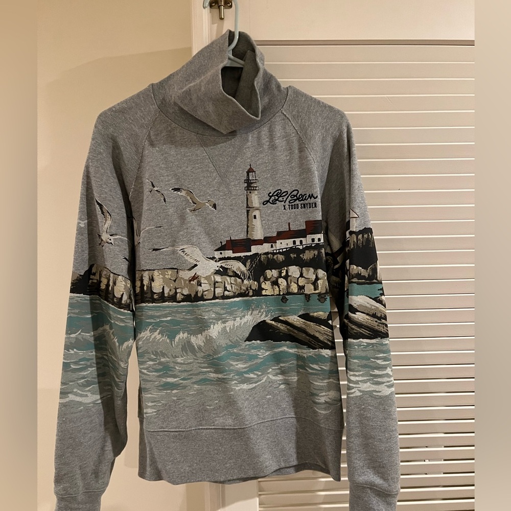 Ll beam x Todd Synder limited edition turtleneck sweatshirt